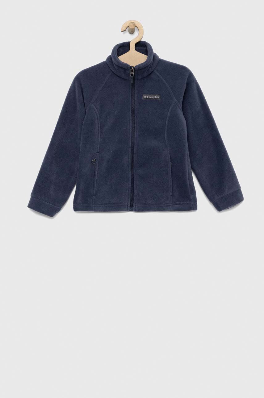 

Детская толстовка Columbia Benton Springs Fleece, темно-синий