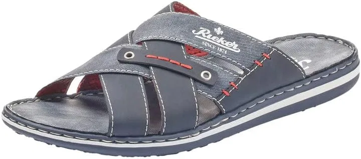 Мужские мюли Rieker 21099, Blue