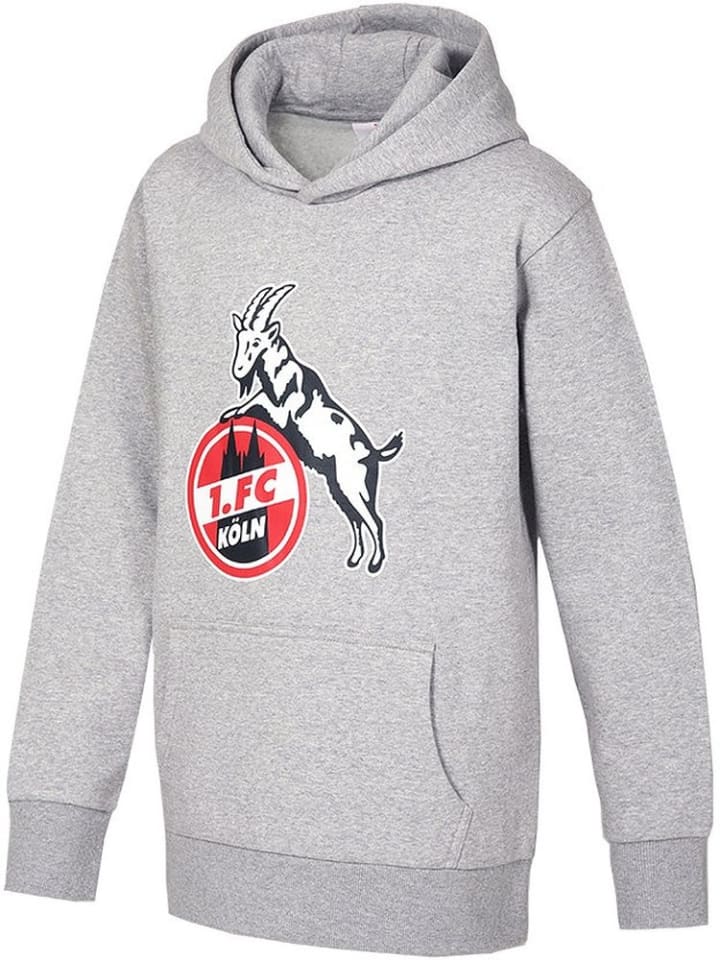 

Детская толстовка с капюшоном "Hoodie Basic" серого цвета Fußballverein 1. FC Köln