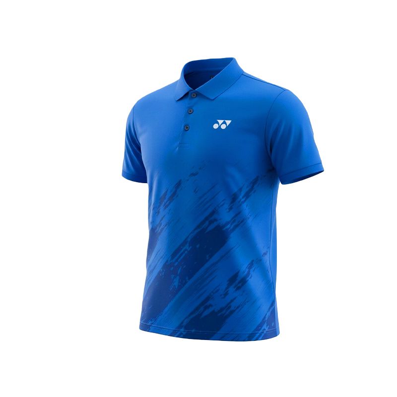 

Футболка для бадминтона Unisex Polo Collar Moderate YONEX, синий
