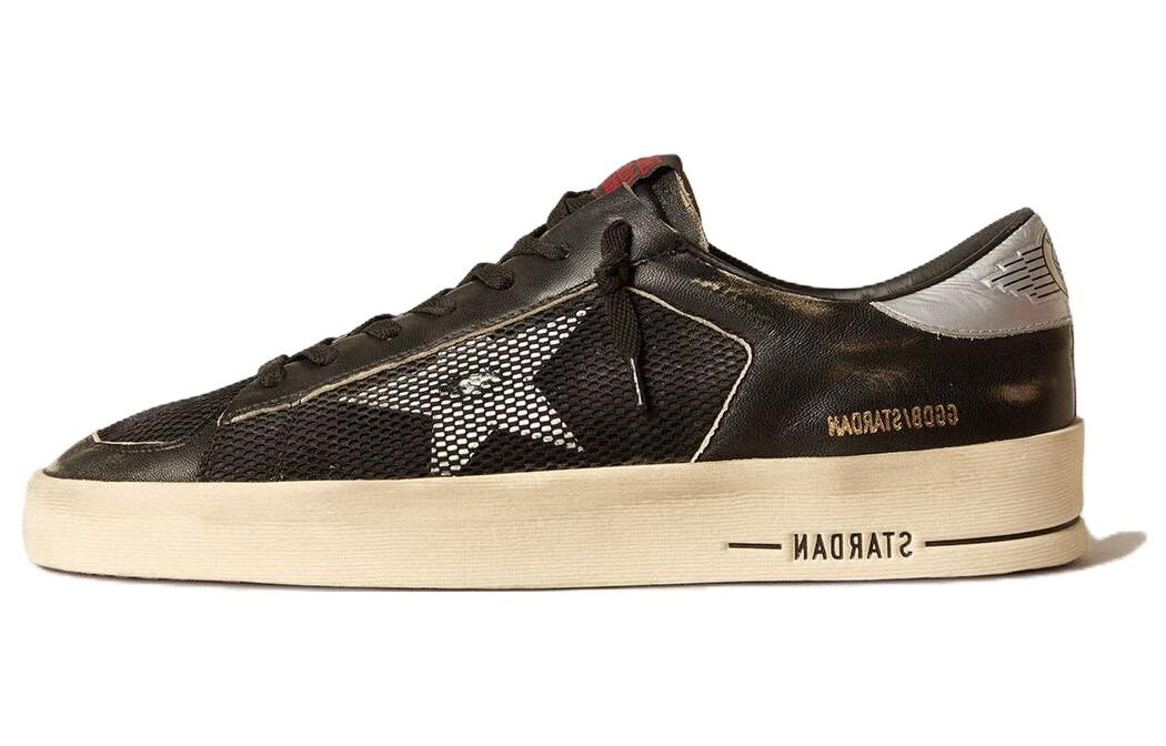 

Кроссовки Golden Goose Stardan Skateboarding Shoes Men Low-top Black, черный