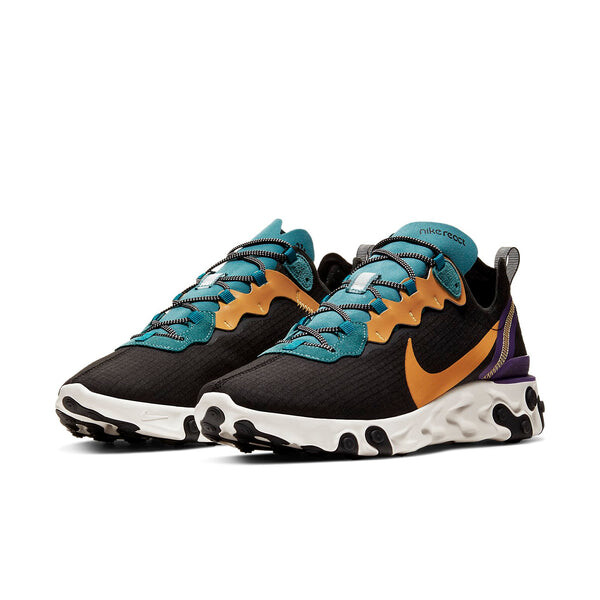 Кроссовки react element 55 prm Nike, черный — фото 2