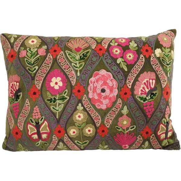 

Декоративная подушка Casa Moro Jolina, 30x13x48 см, зеленый