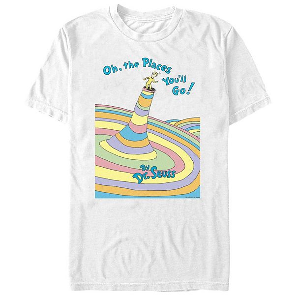 

Футболка Big & Tall Dr Seuss Oh the Places You'll Go Licensed Character
