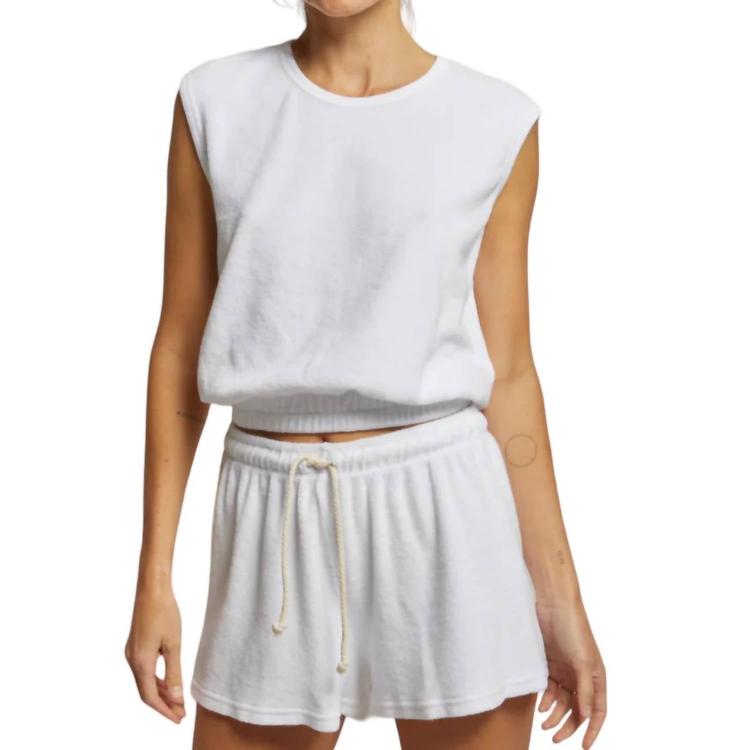 

Летние шорты Loop белого цвета PERFECTWHITETEE