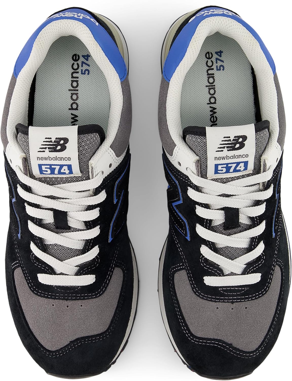 Кроссовки New Balance Unisex-Adult 574 V2 Unisex, черный/синий — фото 4
