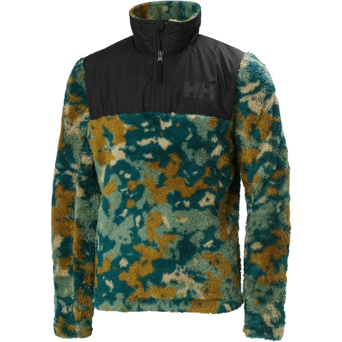 

Детская половинка молнии мидслой - Jr champ Helly Hansen, цвет dark creek splash camo aop