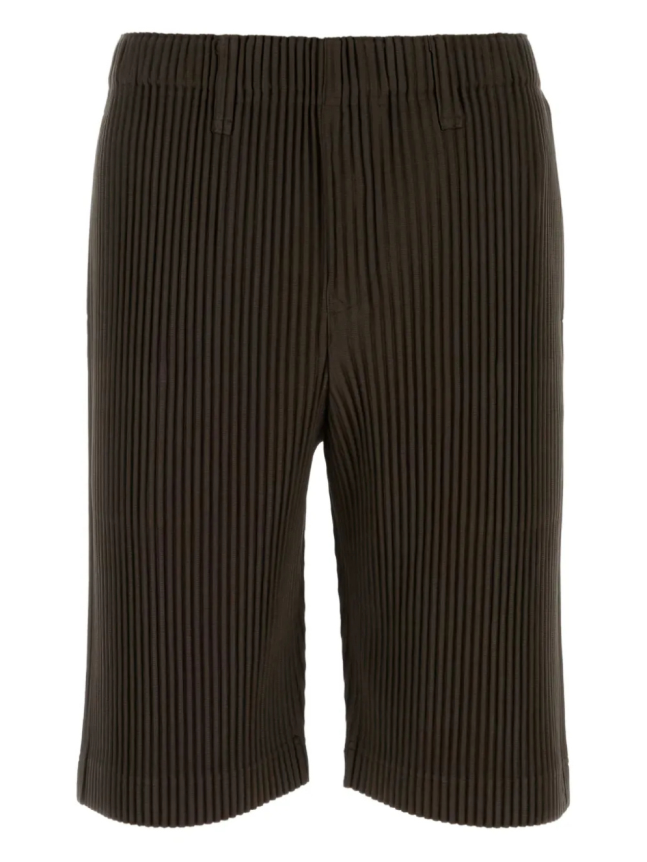 

Шорты-бермуды с плиссированным эффектом Homme Plissé Issey Miyake, черный