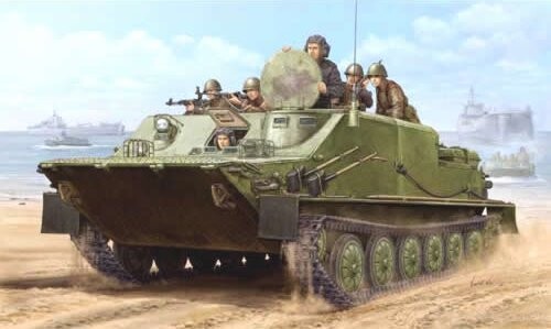 

Комплект модели БТР50 ПК TRUMPETER
