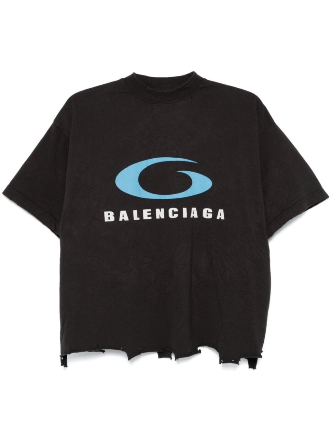 

Balenciaga футболка с надписью «Loop Sports Icon», черный