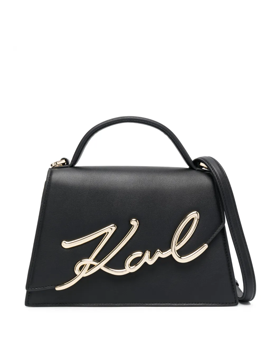 

Сумка через плечо Signature KARL LAGERFELD, черный