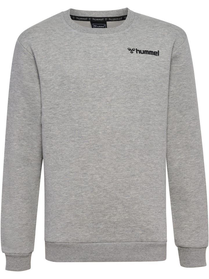 

Пуловер с капюшоном Hummel, серый меланж