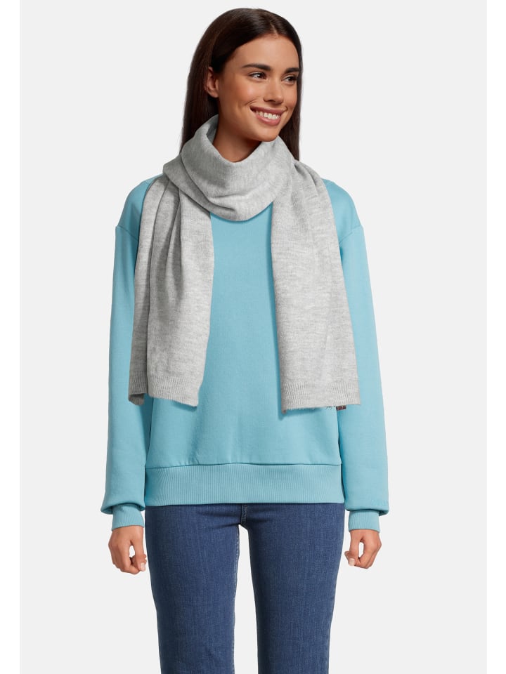 

Шарф Salzhaut, серый меланж