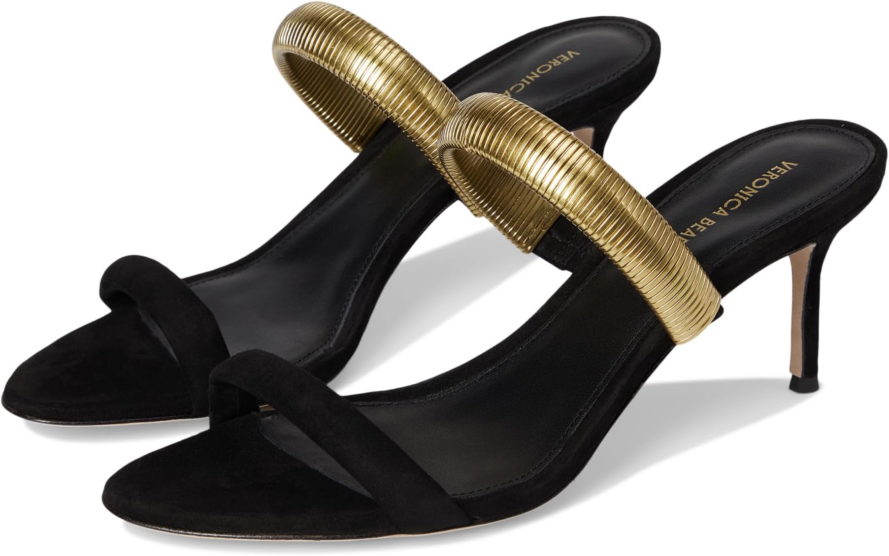 Туфли Veronica Beard Women's Tobin Slide Sandals, Black