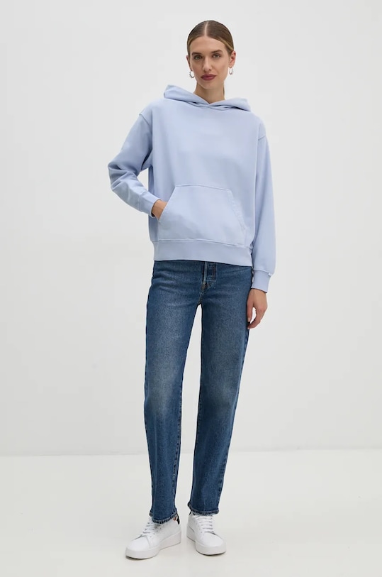 Джинсы Ribcage прямые укороченные Levi'S, темно-синий — фото 2