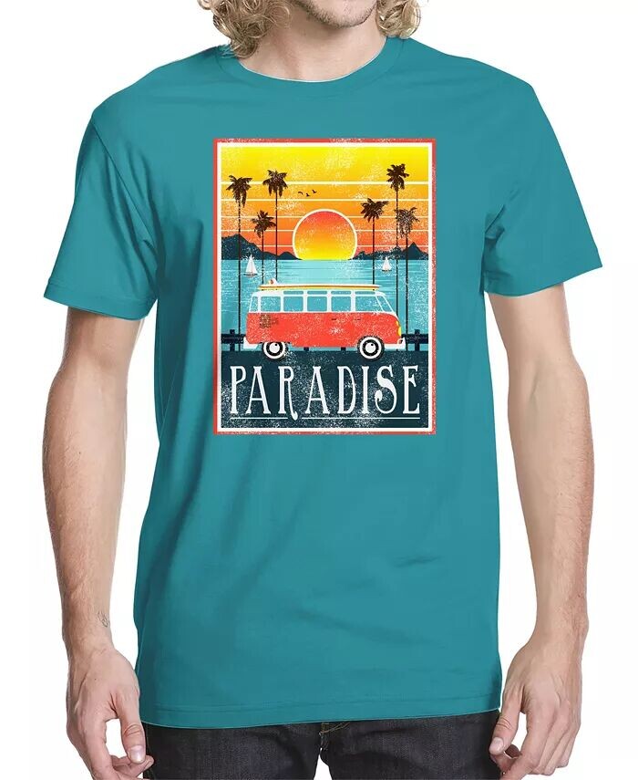 

Мужская футболка Paradise New с рисунком Beachwood