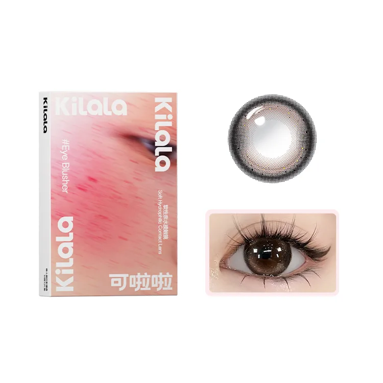 Контактные линзы ежедневной замены Blush Water с увлажнением, 10 шт, с инструментом для снятия Kilala, Fairy Tears