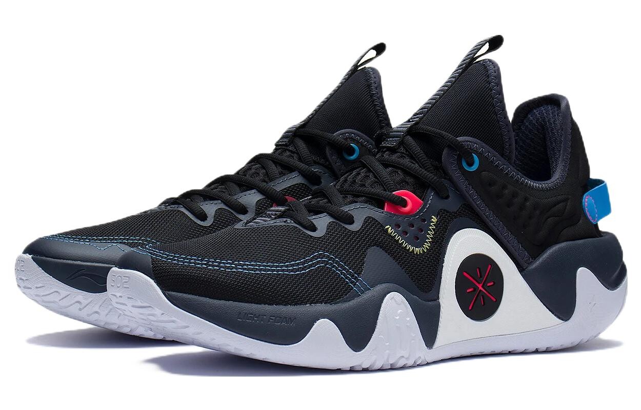 Кроссовки Li Ning Lining Wade's Way, черный/розовый/белый — фото 3