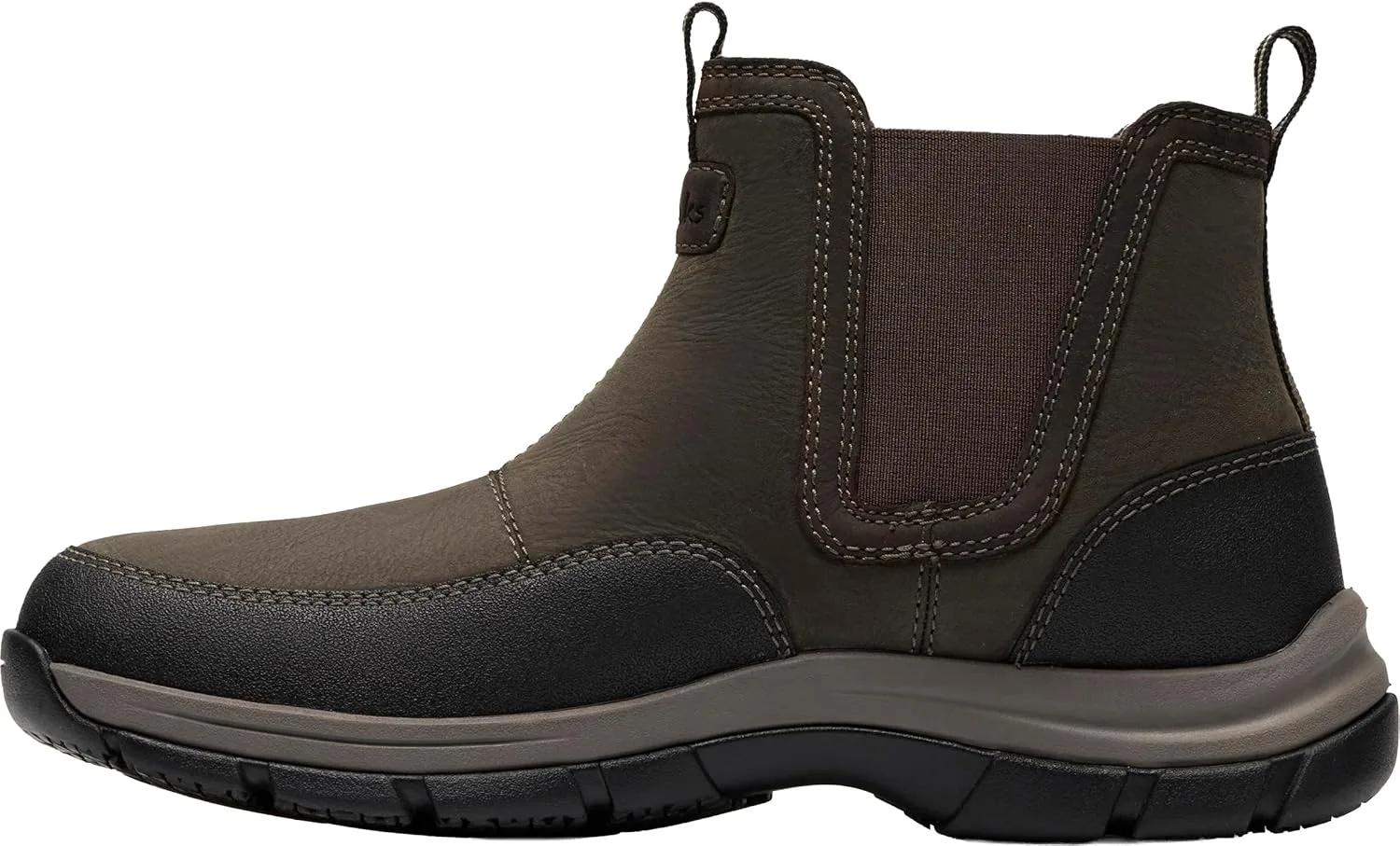 Ботинки челси Clarks Walpath Easy, серо-коричневый — фото 3