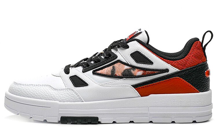 

Кроссовки XTEP Skateboarding Shoes Men Low-top New White/brown/black, белый/черный