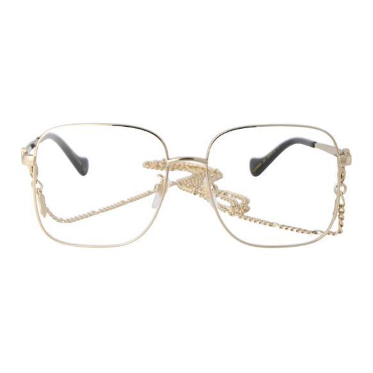 

GUCCI Металлические круглые солнцезащитные очки женские золотые, Gold