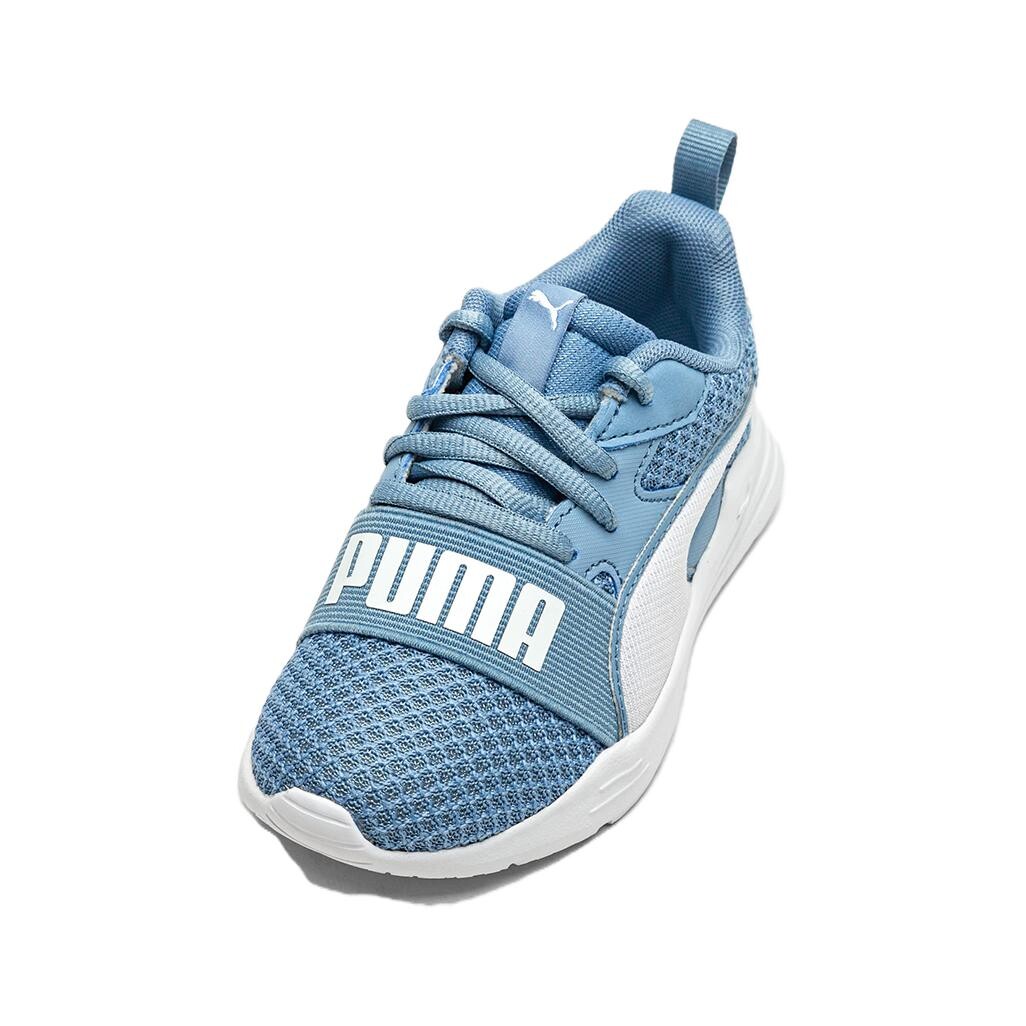 Кроссовки Wired Run Pure Kids Lifestyle PS Puma, белый/голубой — фото 2