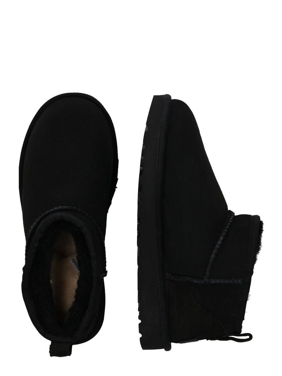 Ботинки UGG Classic Ultra Mini, Black — фото 2
