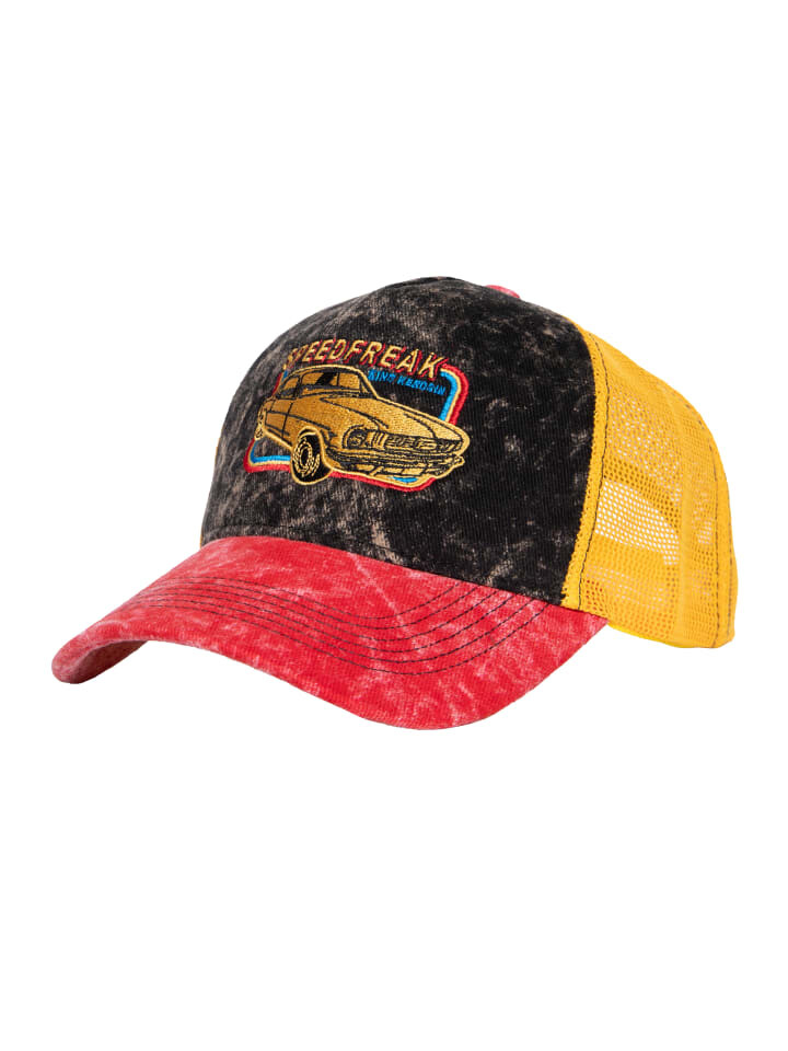 

Бейсболка King Kerosin Trucker Speedfreak, черный