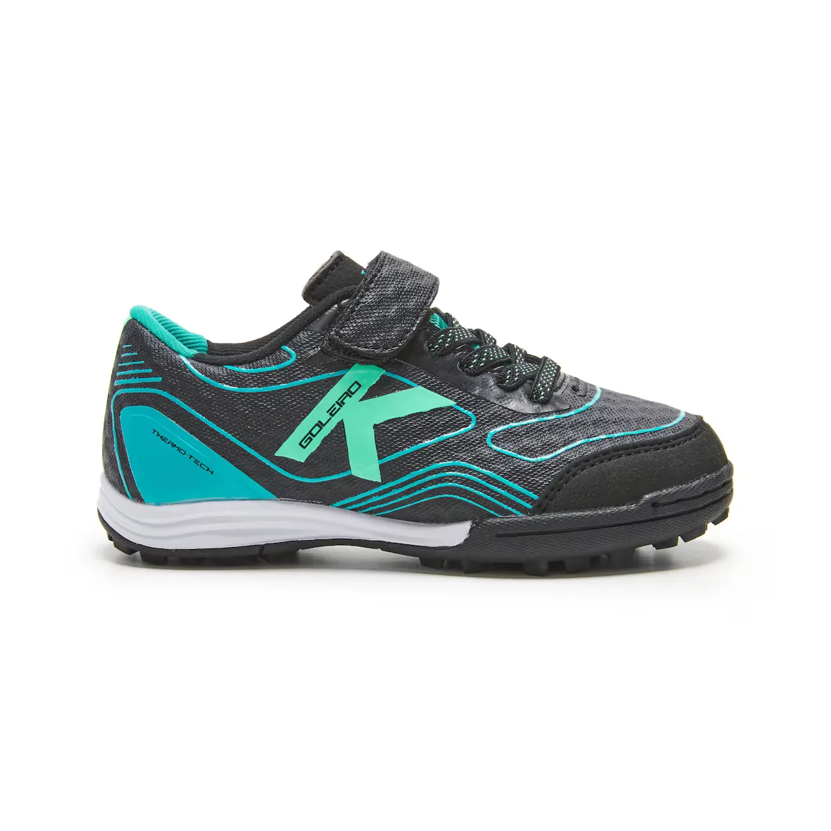 

Детские футбольные бутсы Goleiro Turf Elastic Kelme, чёрный