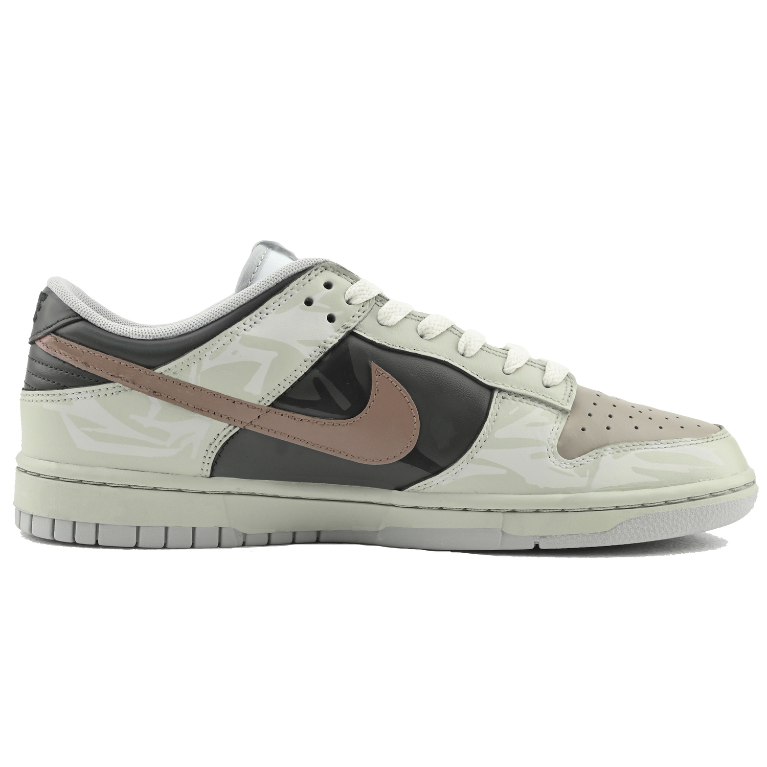 Dunk Everything Abrasion Resistant Low top Skateboard Shoes Unisex Nike, серый — фото 4