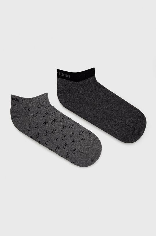 

Носки (2 пары) Calvin Klein, серый