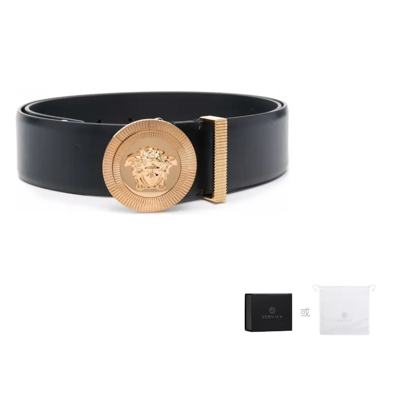 

VERSACE Бляшка для ремня с логотипом Медузы, Black