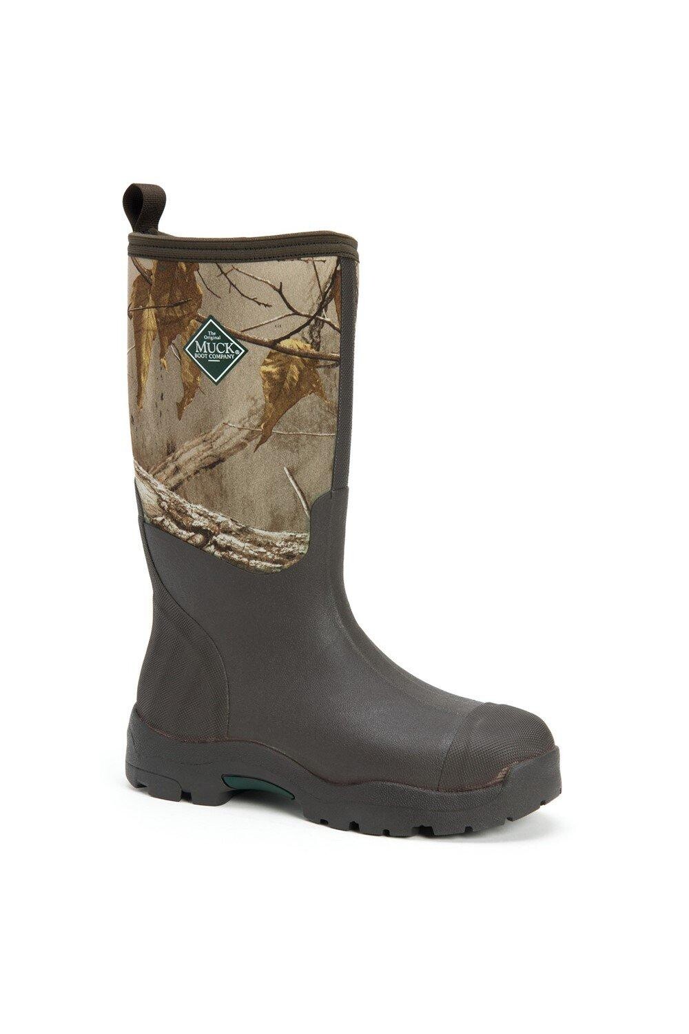 Женские резиновые сапоги Muck Boots Derwent II с рисунком, коричневый — фото 2