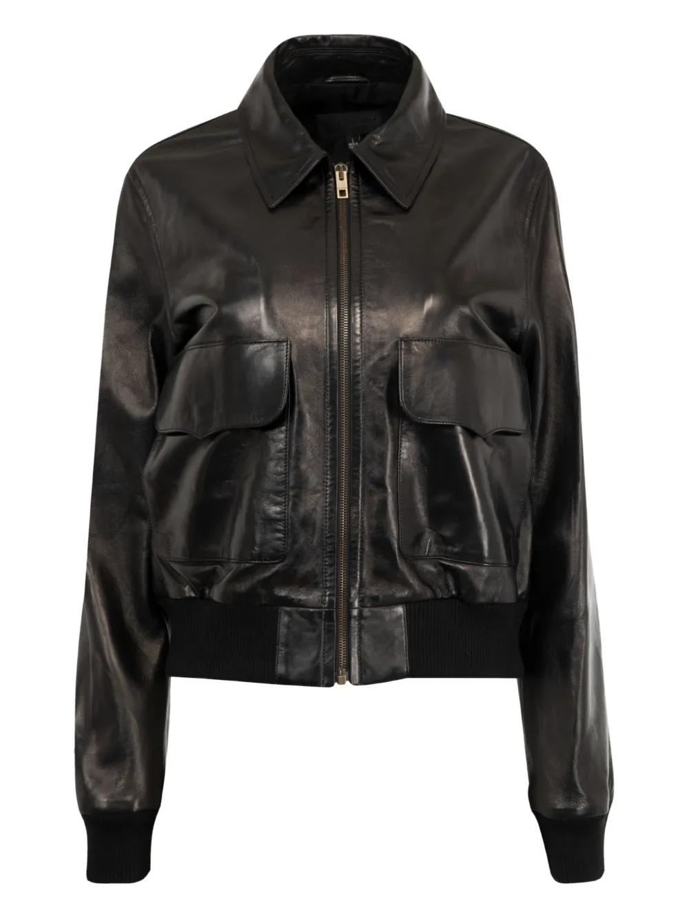 

Кожаная куртка Nili Lotan, черный