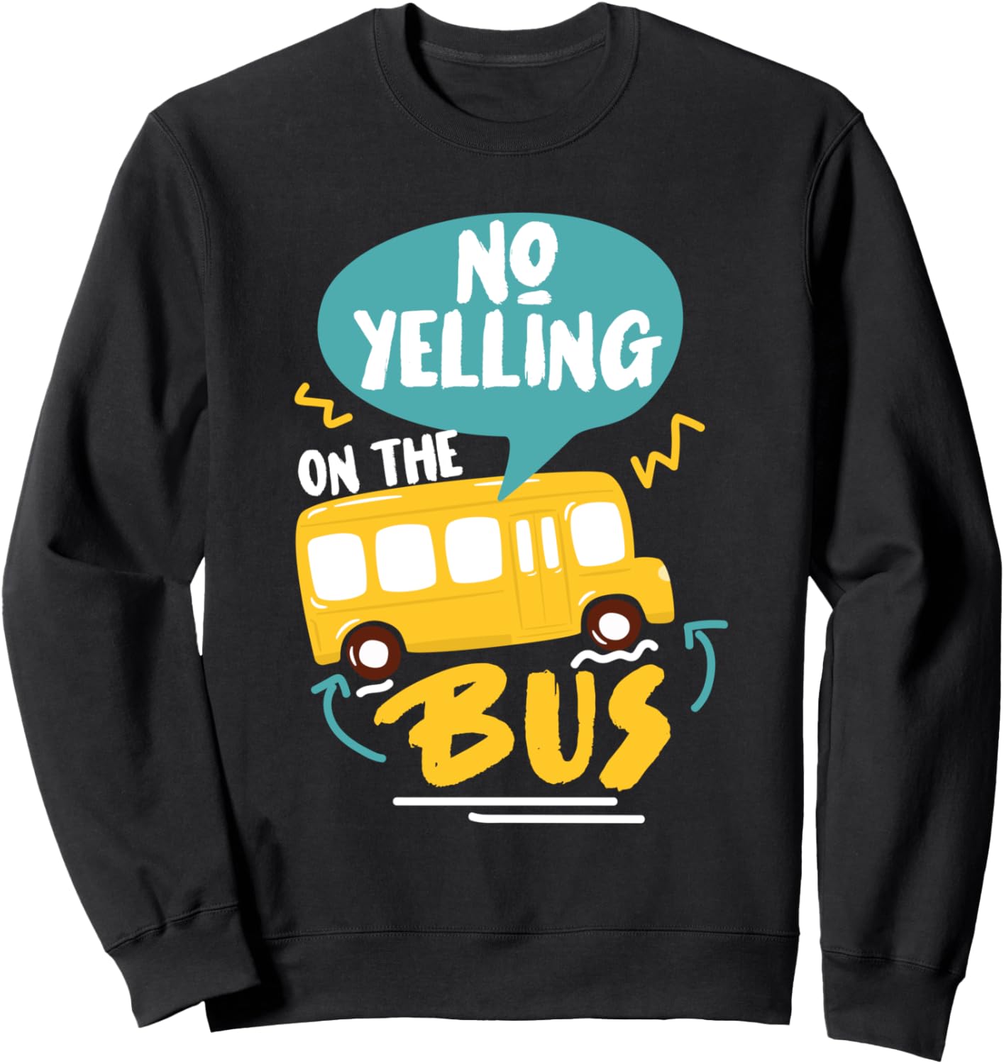 

Забавная толстовка с дизайном «Водитель школьного автобуса» Funny School Bus Driver Design Ideas, черный