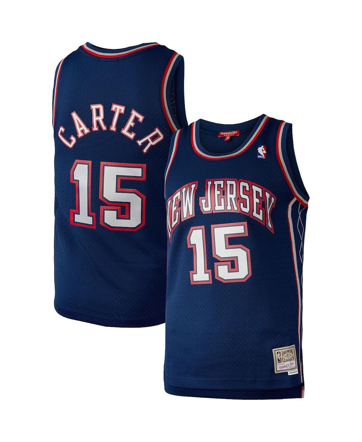 

Женский темно-синий джерси Vince Carter New Jersey Nets Hardwood Classics 2006 Swingman Mitchell & Ness, темно-синий