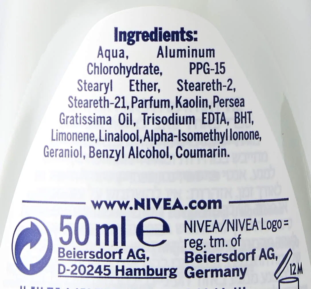 Дезодорант-ролик «Talc Sensation» от Nivea, 50 мл (6 шт.) Nivea — фото 3