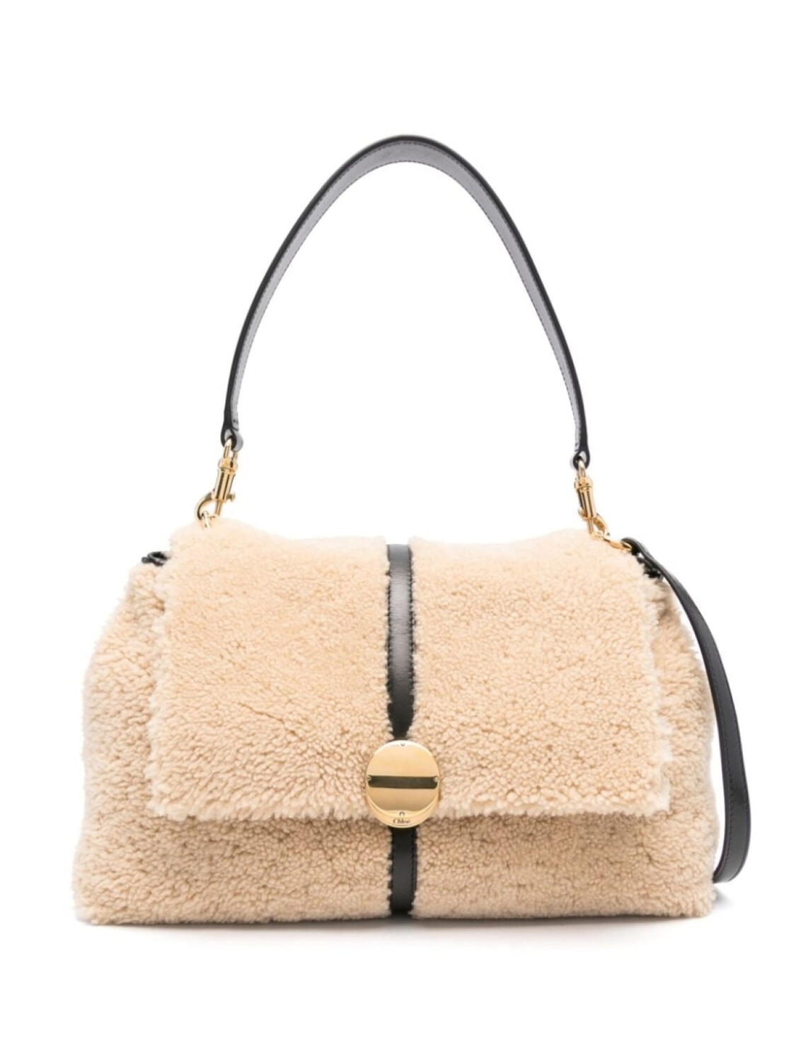 

Chloé сумка на плечо Penelope, нейтральный цвет