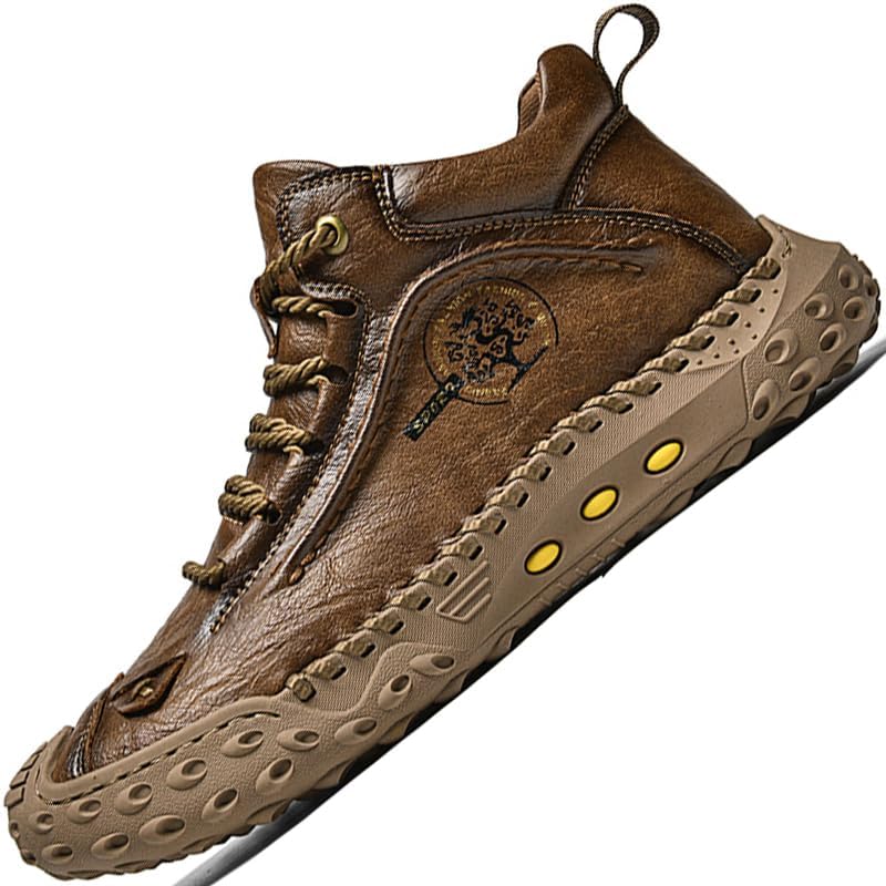 

Мужские ботинки LZDZN для мужчин, челси, кожаные высокие повседневные мужские туфли, модные кроссовки, хаки