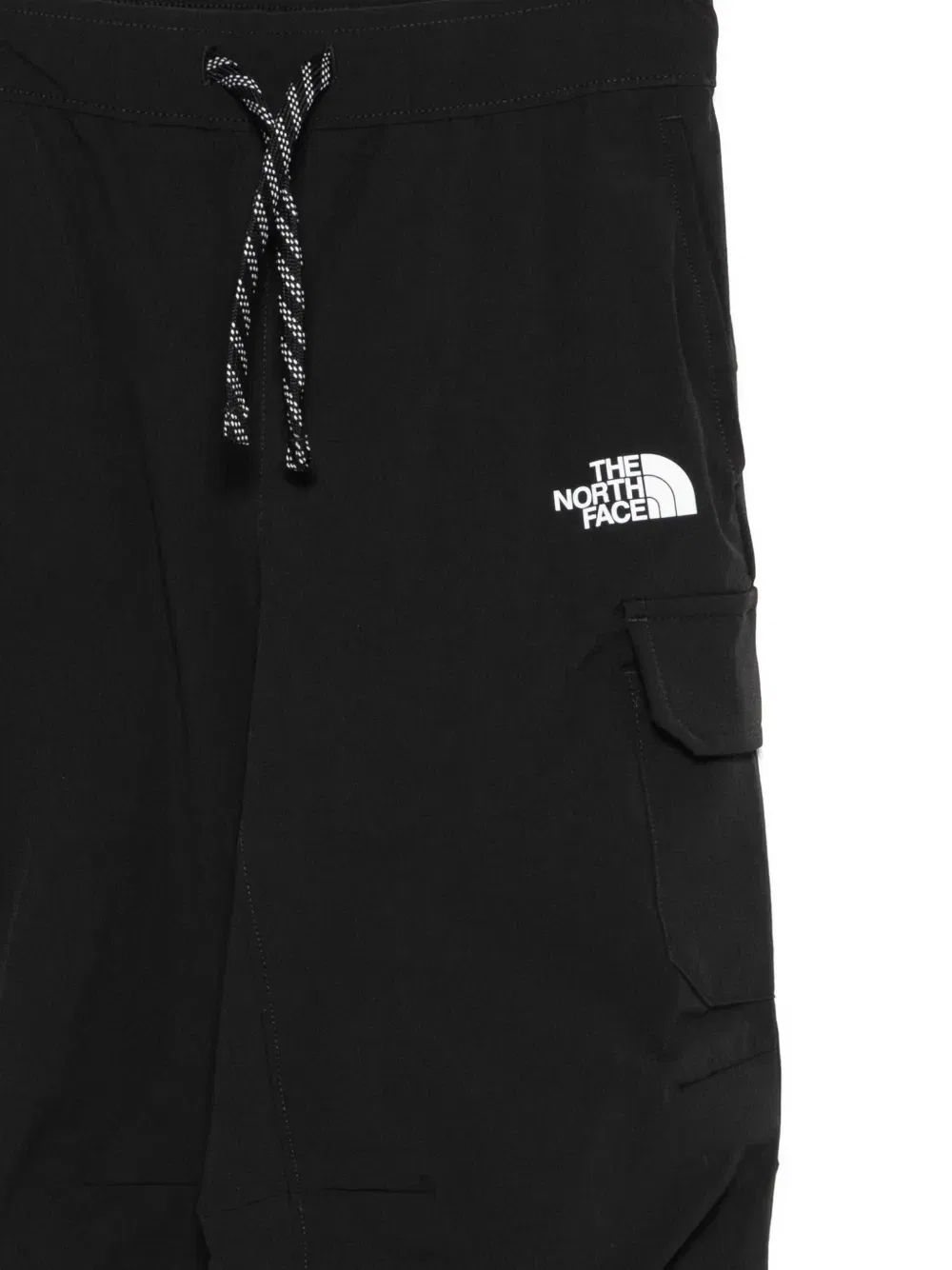 Брюки карго с кулиской The North Face Kids, черный — фото 3