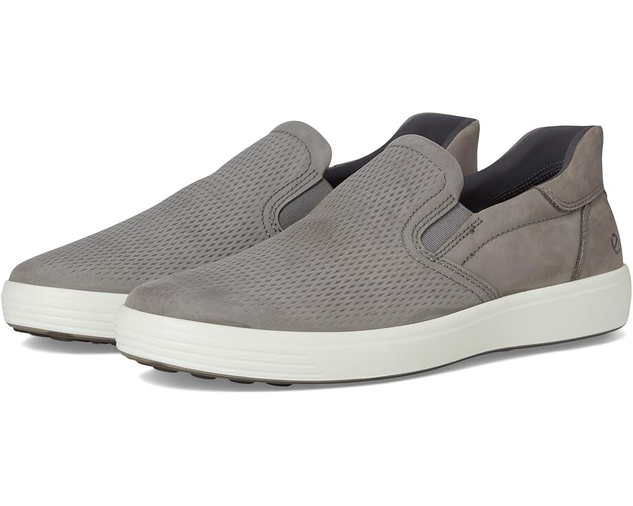 

Кроссовки ECCO Soft 7 Easy Slip On Sneaker, цвет Steel