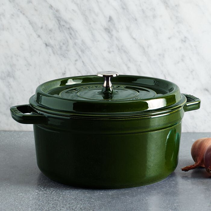 

Кокотница Staub круглая, 4 литра, зеленый