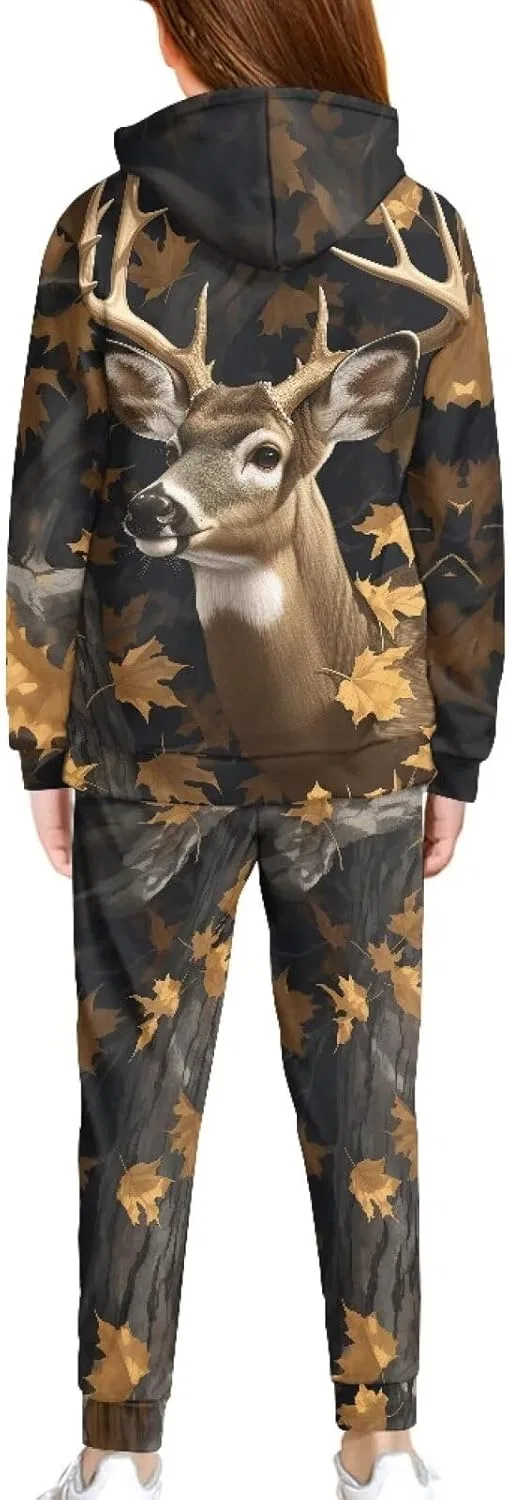 Детский спортивный костюм Pensura, 2 предмета, Deer Hunting Camouflage Forest — фото 2