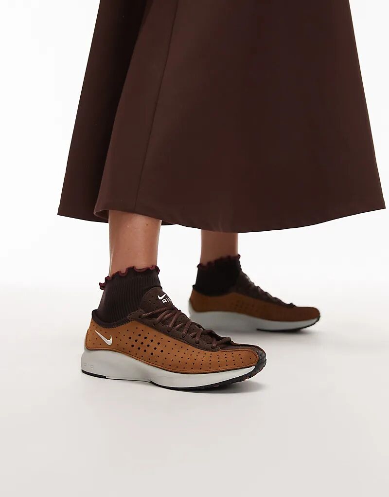 Кроссовки унисекс Nike Air Superfly коричневого цвета — КОРИЧНЕВЫЕ