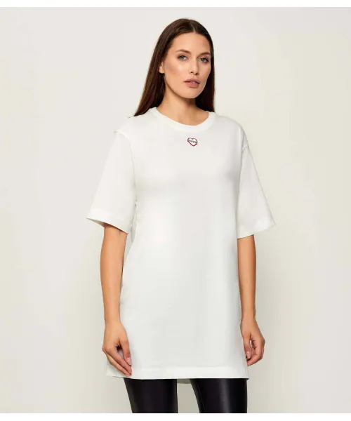 

Футболка «Миллет» Loose fit Pinko, белый