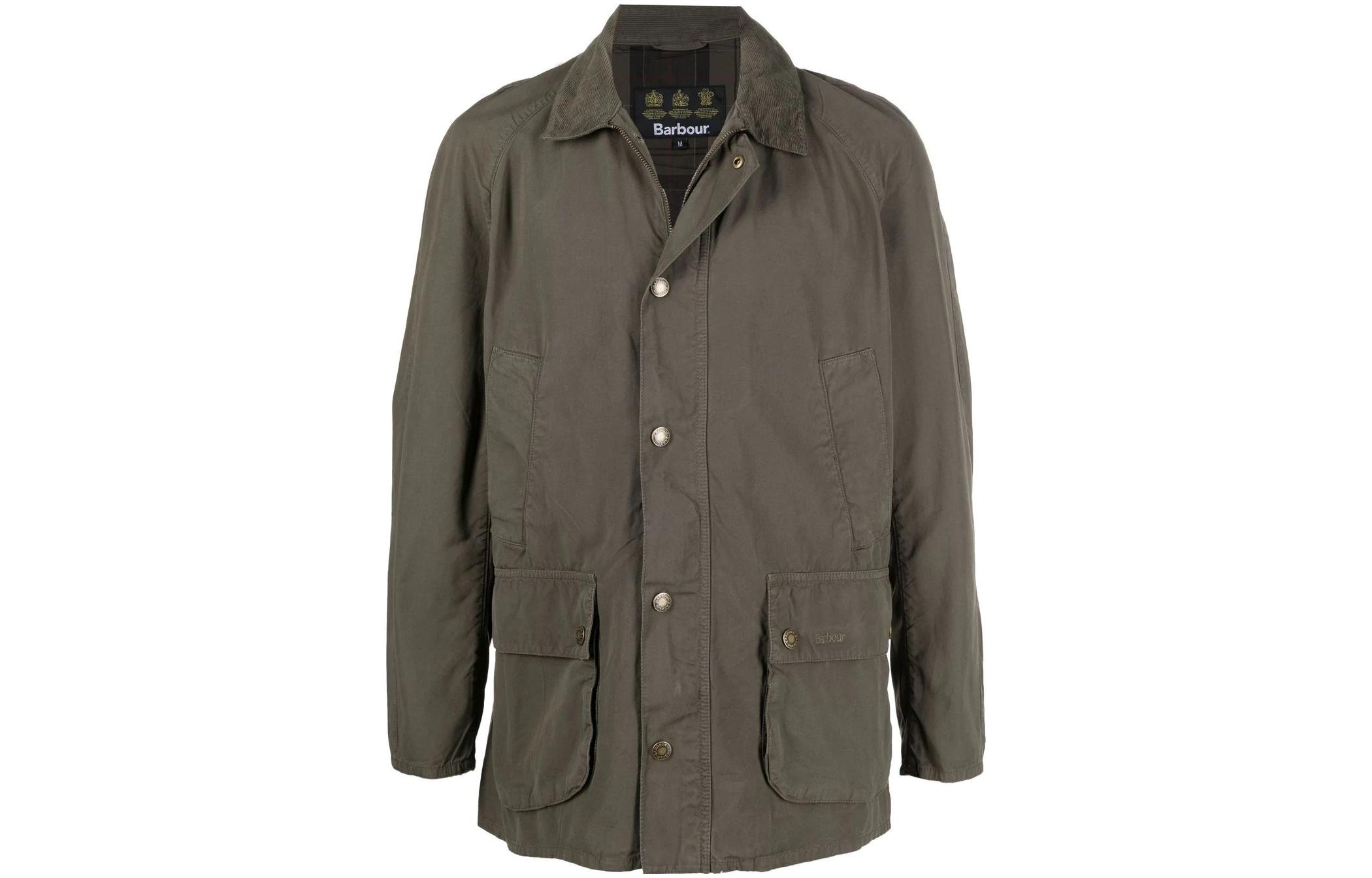 

BARBOUR Элегантная повседневная куртка Эшби, Army Green