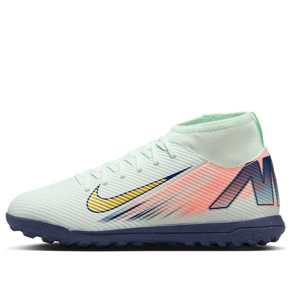 

Кроссовки jr. superfly 10 club mercurial dream speed tf 'barely green crimson metallic gold' Nike, зеленый