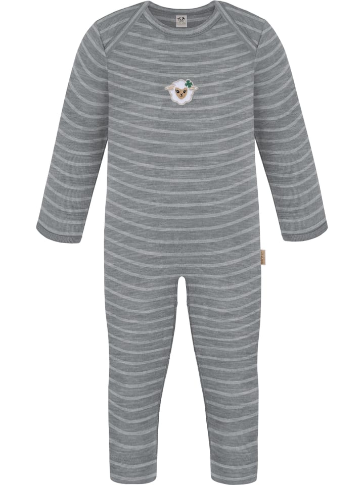 

Комбинезон из шерсти мериноса "Waverly" в серую полоску Normani Outdoor Sports