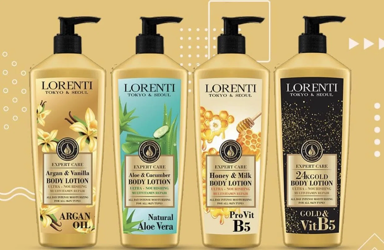 Женский лосьон для тела LORENTI TOKYO & SEOUL 24K Gold, 400 мл Lorenti