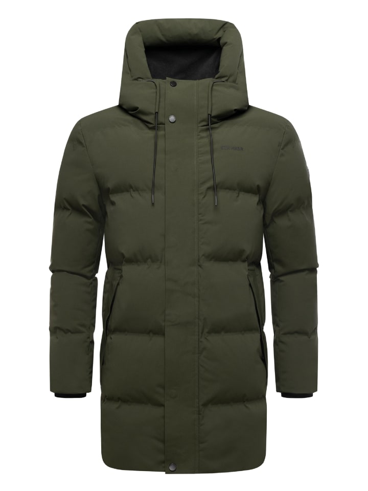 

Короткое пальто Darianoo XX темно-оливкового цвета STONE HARBOUR